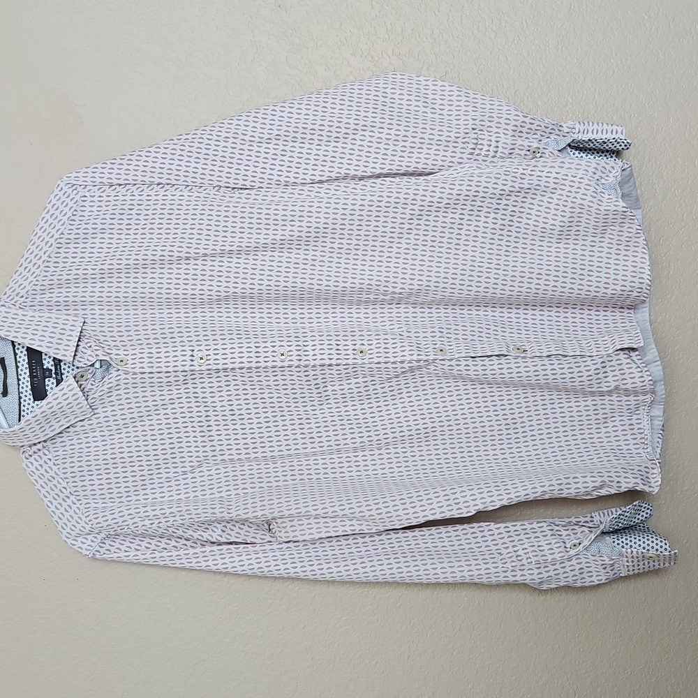 Ted Baker Geometric Button Up - Picture 7 of 8
